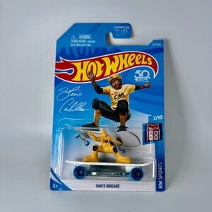 Hot Wheels 2018 HW Sports 7/10 272 Skate Brigade WHITE AeroDisc Steve Caballero